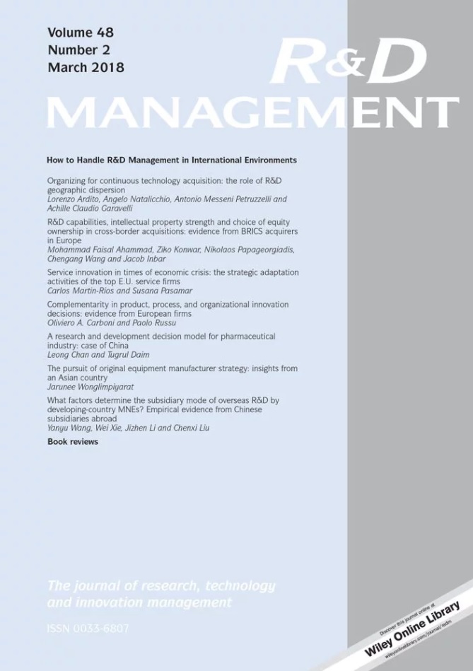 rnd management journal