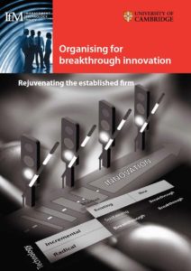 Organising For Breakthrough Innovation big cover