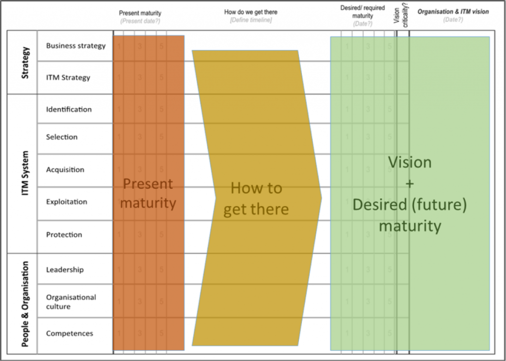 Figure 3 - Roadmapping-based workshop format for TIM Assessment deployment