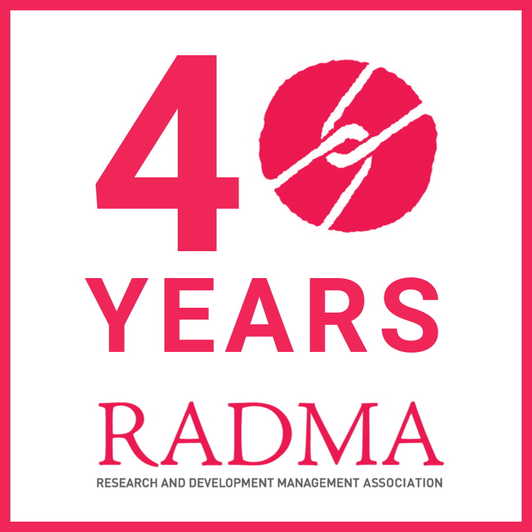 RADMA announces call for 2022 doctoral studies now open. RADMA has provided funding for R&D Management students for over 40 years.