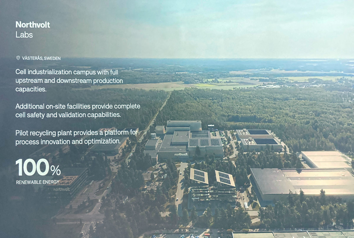 Northvolt labs (slide from Conference presentation)