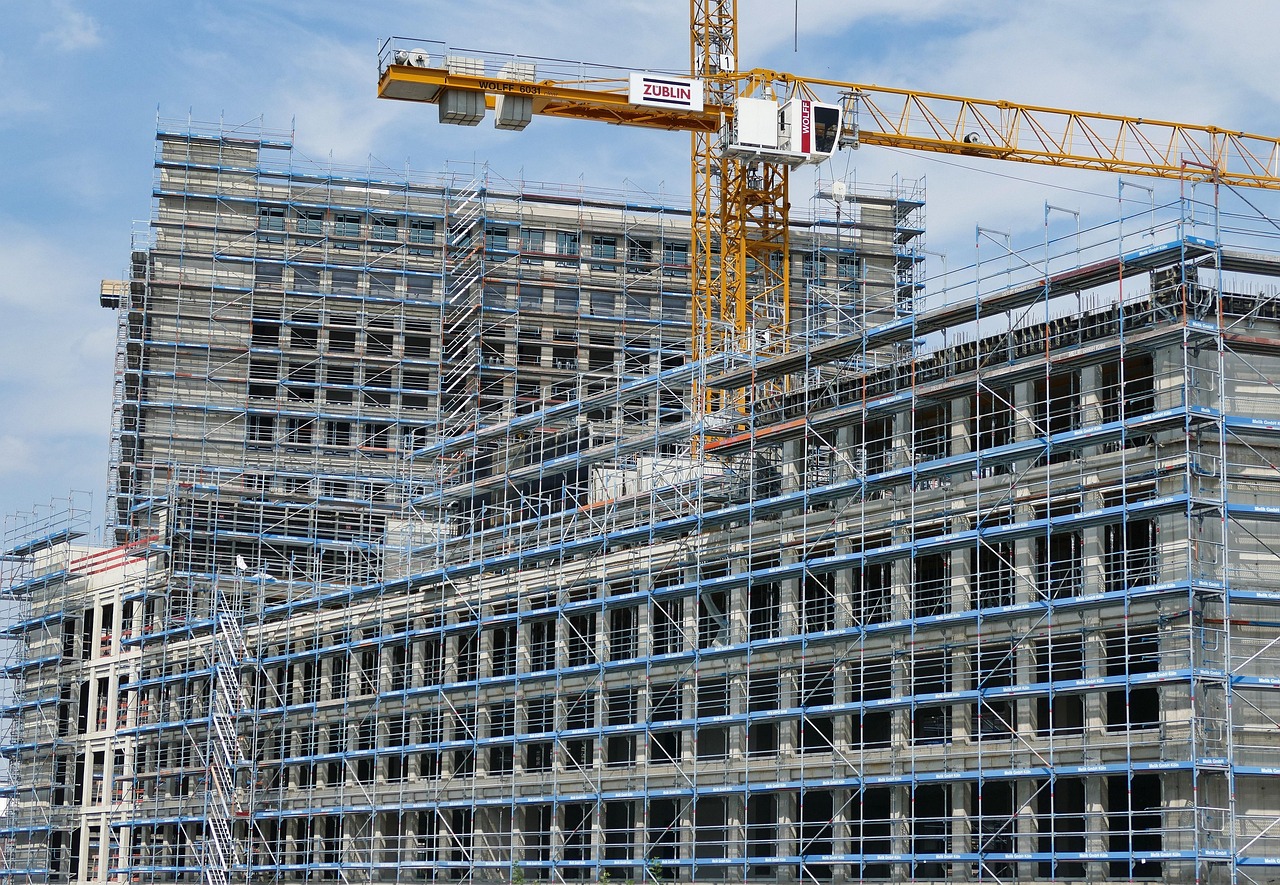 construction-site-3555550_1280 Biomaterials could provide low carbon alternatives to the building industry.