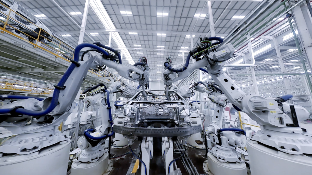 BYD car factory disruptive innovation in energy