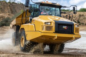 evaluating new ideas Cat 725 Articulated Truck - Credit: Caterpillar