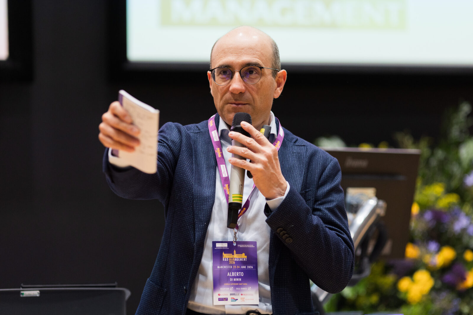 Alberto Di Minin, Scuola Superiore Sant'Anna, co-editor of R&D Management Journal