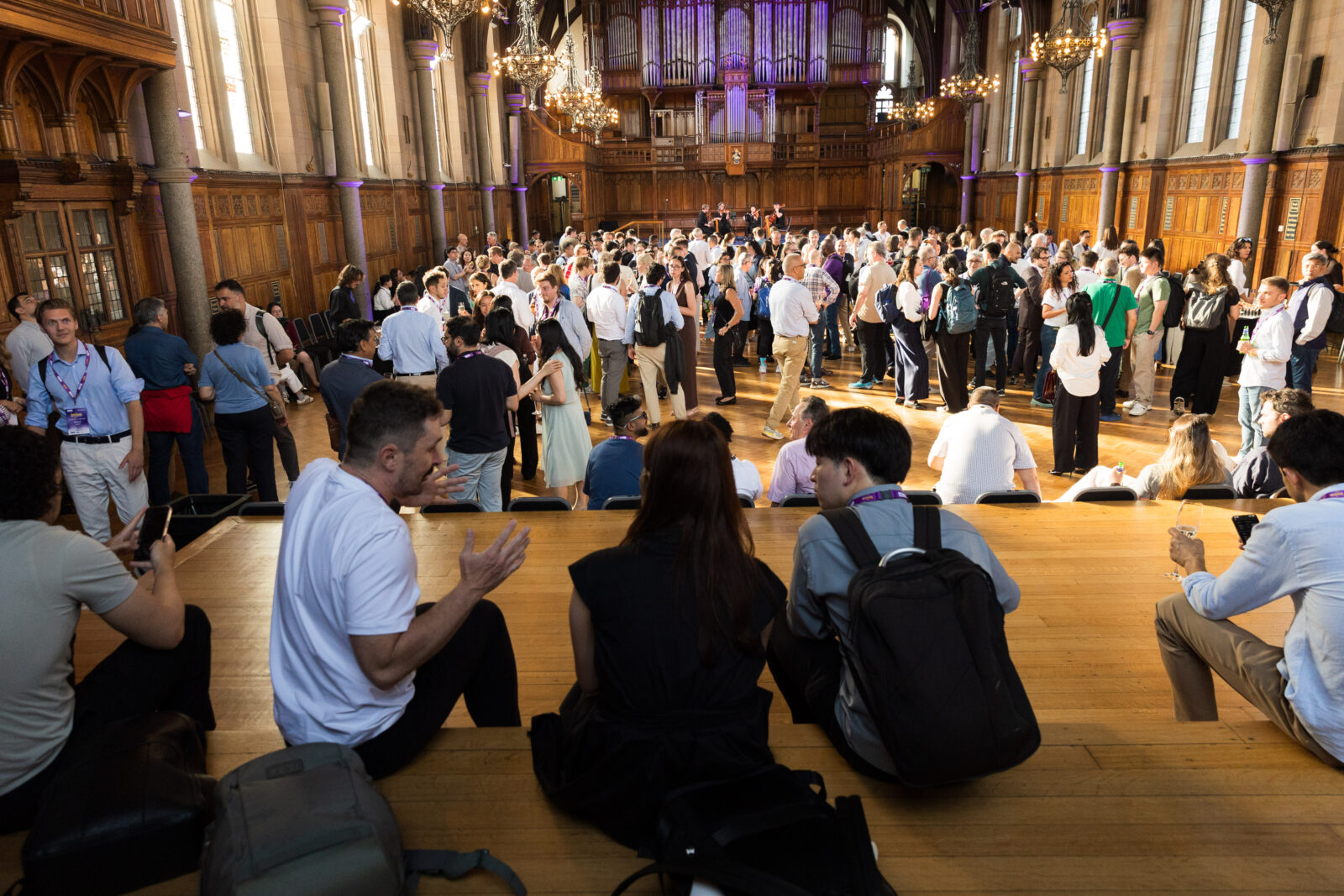 Networking in Whitworth Hall
